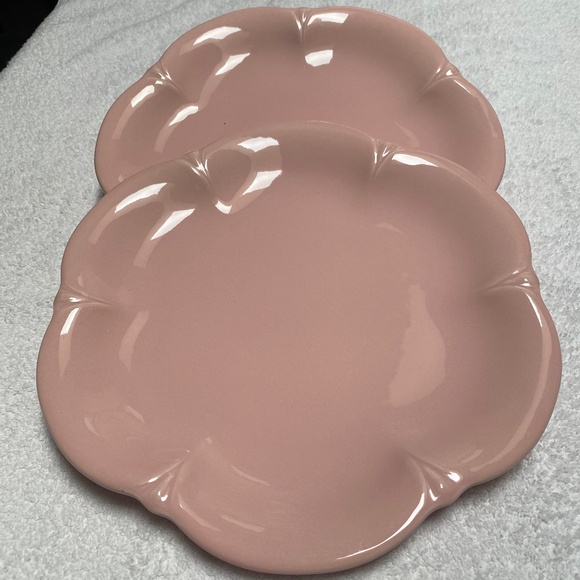 2 Vintage Tiffani Italian Pink Plates. - Picture 4 of 4